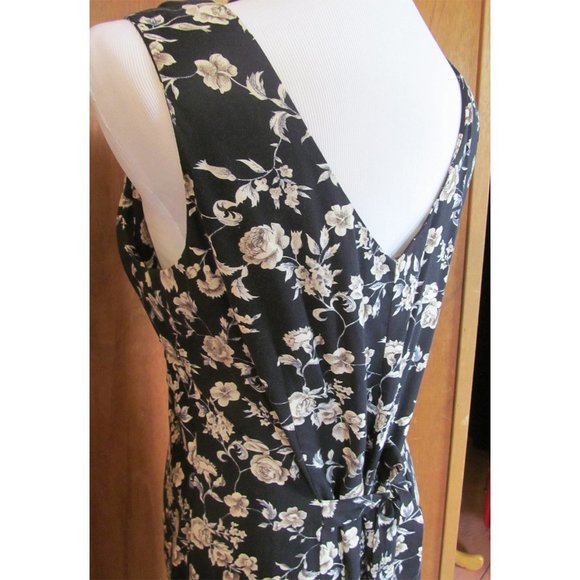 Vintage Benson & Smith BOHO Maxi Hippie Casual/Summer Halter Dress WPL Label S15 - Picture 7 of 12